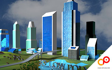 D environment design for urbanism project